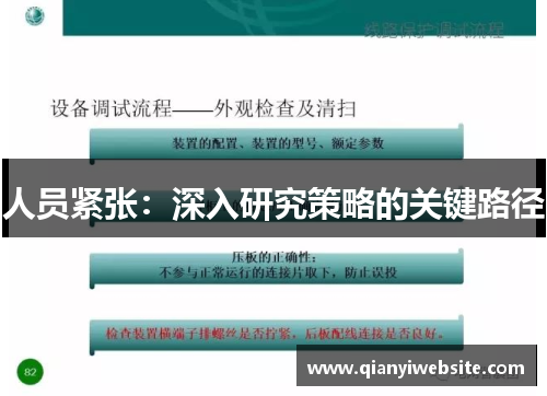 人员紧张：深入研究策略的关键路径